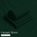 Bin Salman Wash & Wear Boski Fabric – Ocean Moss - Bin Salman